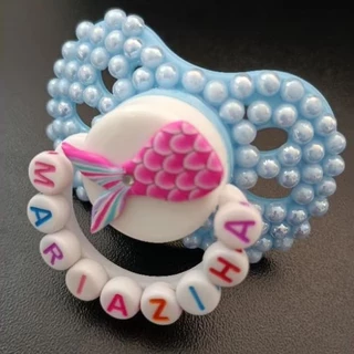 Chupeta personalizada para Cosme - Erê -Ibeji / Acessório Umbanda /Nação/Candomblé