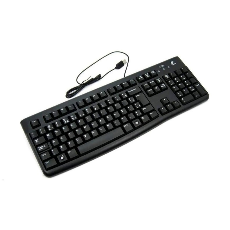 Teclado PC com Fio USB Logitech Keyboard K120