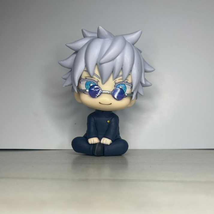 Satoru Gojo Mini Action Figure Look Up Bootleg Jujutsu Kaisen | Shopee ...