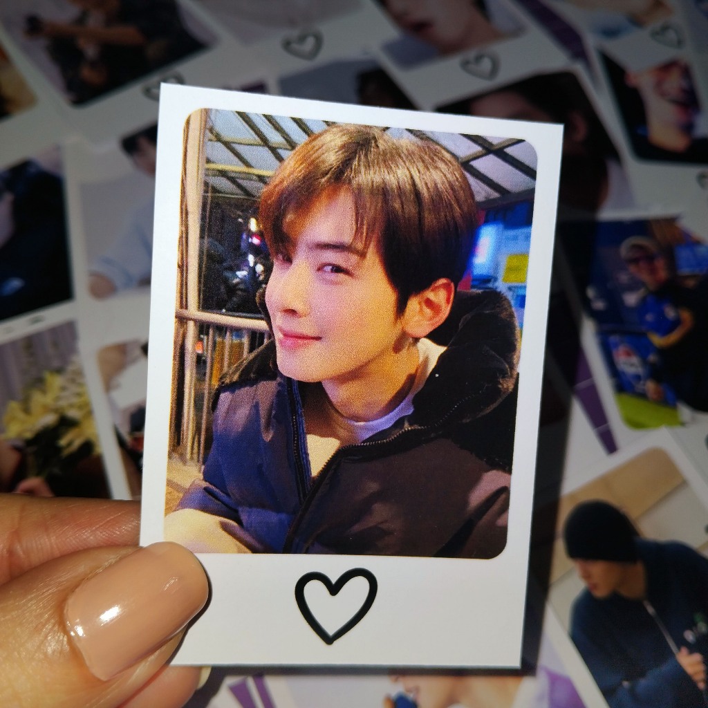 Kit 12 Fotos Sortidas Cha Eunwoo | Shopee Brasil