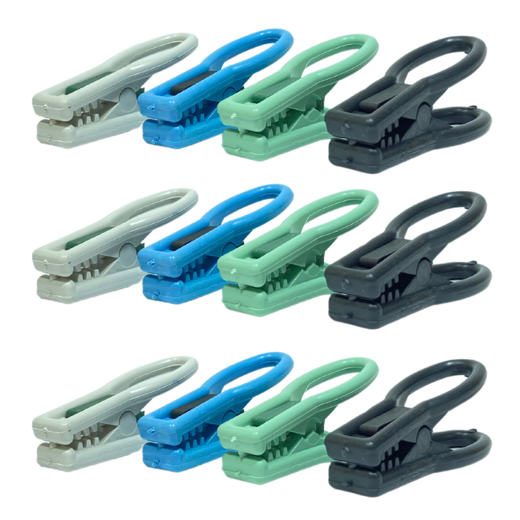 Prendedor De Roupas Plastico Kit 60 ou 120 Pregador De Roupa Resistente