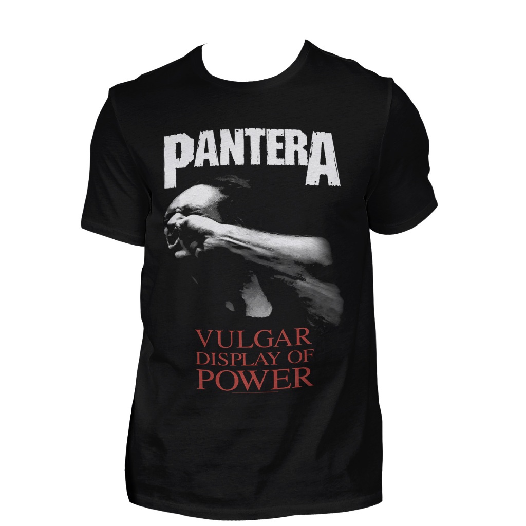 pantera Tシャツ Camiseta Unissex Pantera Vulgar Display Of Power Ptr16 | Shopee Brasil