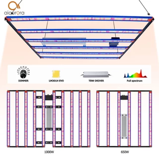 240W 320W650W 1000W SamsungLM301H EVO V5 Completa Espectro LED Grow light Bar UV IR Ligar/desligar Hydroponics Lâmpada For Plants Grow Tent Greenhouse Veg Bloom