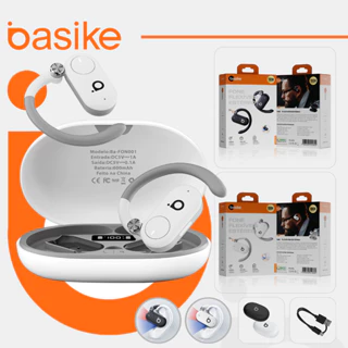 Basike Fone De Ouvido Sem Fio Bluetooth subwoofer Ows Corrida Ciclismo Adequado iPhone, Huawei etc