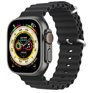 Smartwatch Serie X9+ Ultra2 - Relógio Inteligente 49mm com 02 pulseiras - Amoled NFC