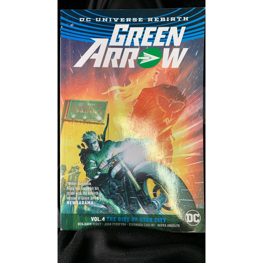 Hq - Dc Universe Rebirth Green Arrow Vol.4 The Rise Of Star City ...