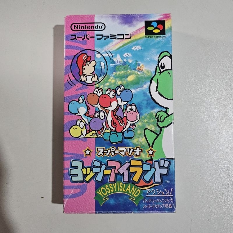 Yoshi Island Super Nintendo original completo