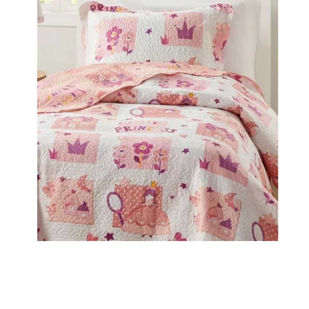 Colcha Solteiro Studio Mix Cortexx Infantil Princesa | Shopee Brasil