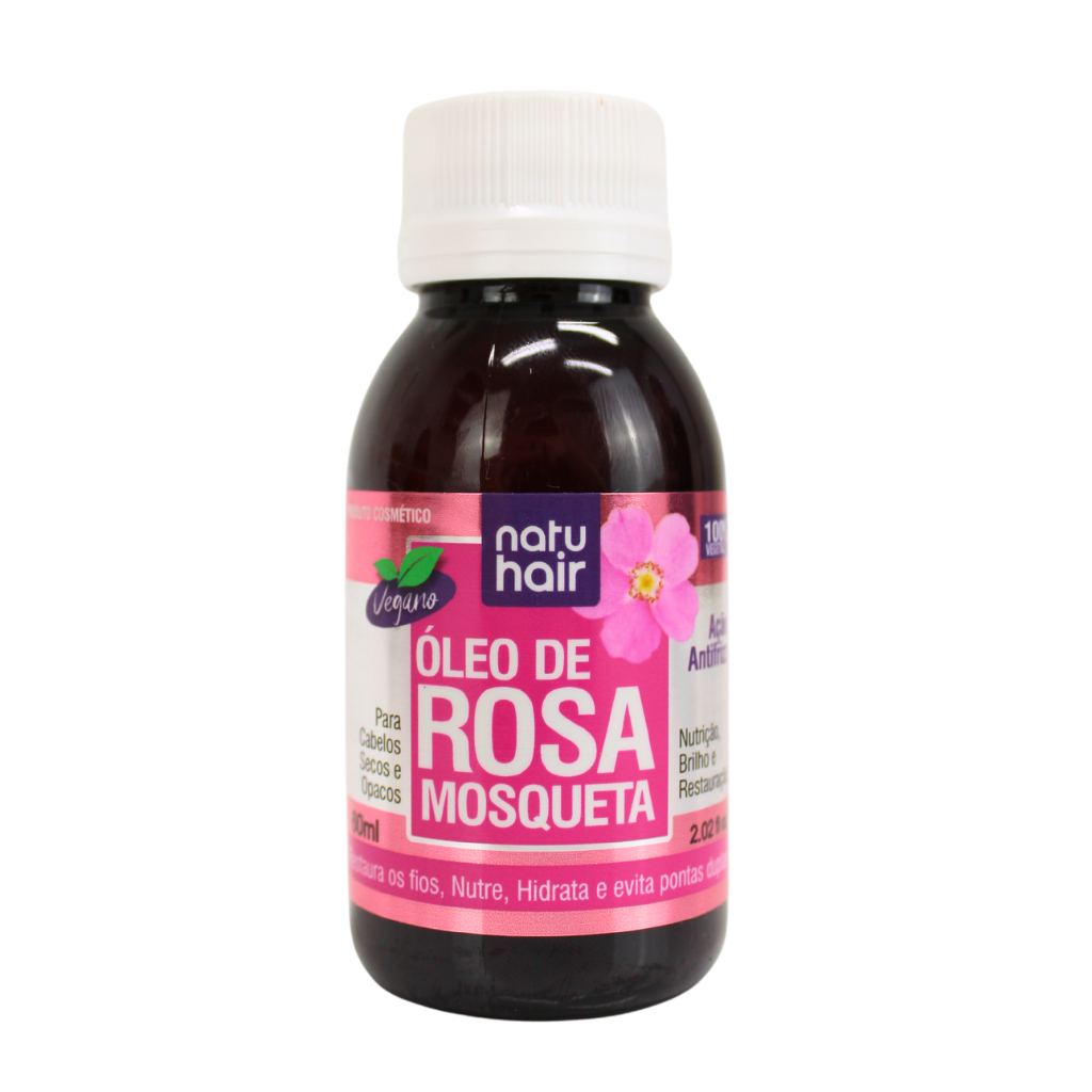 Óleo Capilar de Rosa Mosqueta NatuHair 60ml | Shopee Brasil