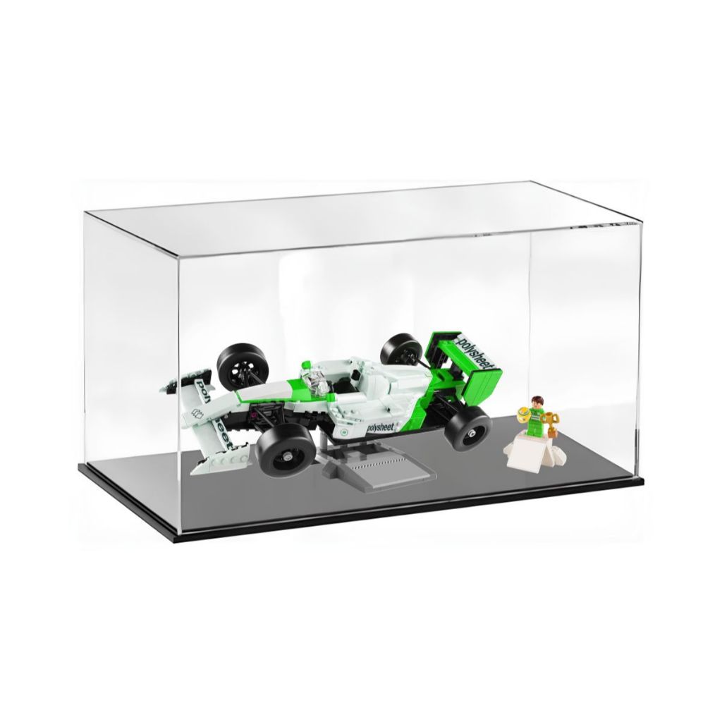 Expositor Acrílico 3mm Lego Ayrton Senna 10330 Mclaren Mp4