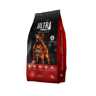 Ração Ultra Power Cães Adulto Frango e Batata Doce Dog 15kg