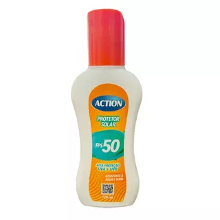 Protetor Solar Alta Proteção UVA + UVB Action 120ml