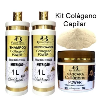 Kit colágeno capilar power de 1Lt Bellos Tratus