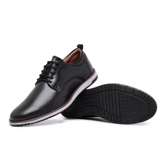 Sapato Social Oxford Casual Derby Masculino