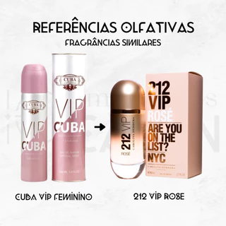 CUBA VIP FEMININO: Perfume Importado Cuba Vip Feminino 100ml Eau de Parfu,