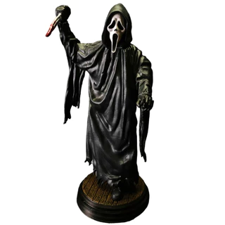 Boneco Colecionável Action Figure Ghostface Scream - Pânico - Dead by Daylight - 18cm - Resina