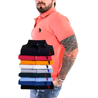 Camisa Polo Masculina Malha PIQUET
