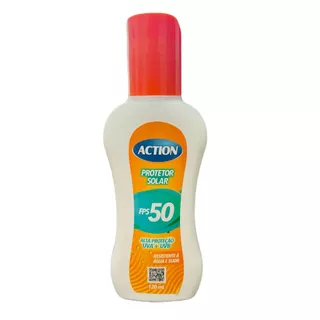 Protetor Solar Alta Proteção UVA + UVB Action 120ml