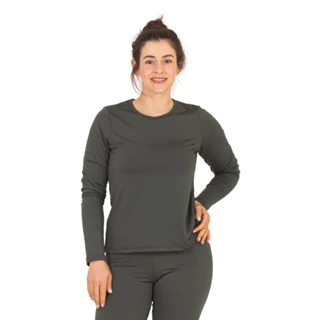 Blusa Térmica Feminina Segunda Pele Peluciada Inverno Frio P-M-G-GG Lavin Basic