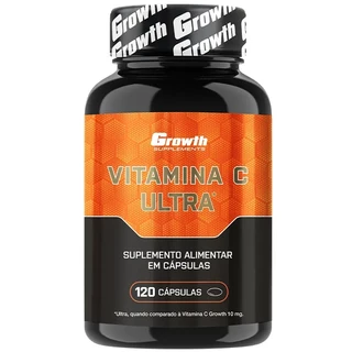 Vitamina C Ultra Concentrada - 120 Cápsulas - Growth Supplements