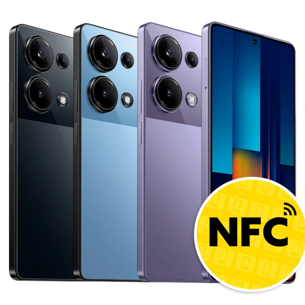 Celular Xiaomi POCO M6 Pro 4G 512GB / 256GB Dual Sim 12GB / 8GB Ram Versão Global NFC