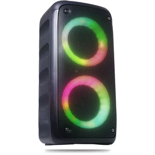 Caixa De Som Bluetooth Amplificada Led RGB Tecnologia TWS Modelo Torre Conexão USB - AL-3303 altomex