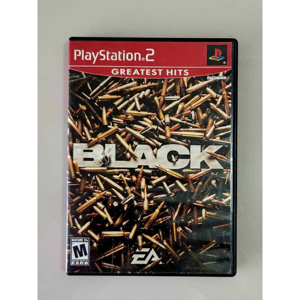 Black (mídia física completa) - PS2 (original)