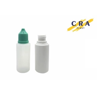 100 unidades de Frasco Conta Gotas 30ml com Tampa e Gotejador