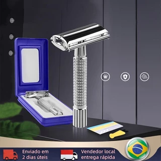 Aparelho Barbeador Clássico Tipo Borboleta Barba Perfeita