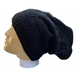 Touca Gorro Jacar Em Lã Touca Big Granda Frio Inverno