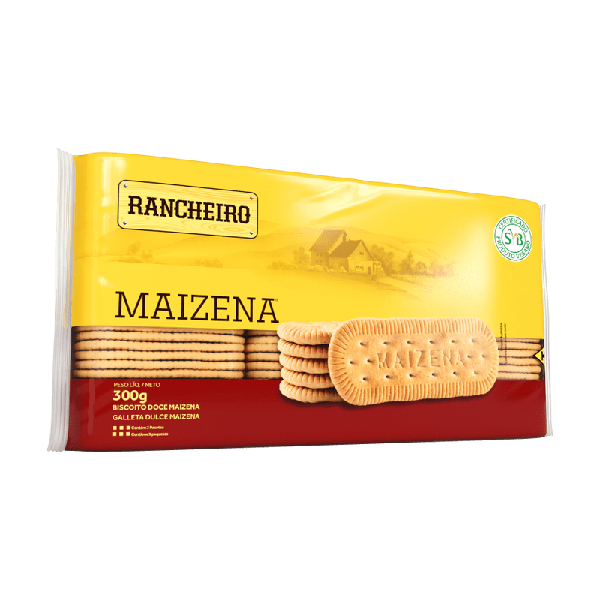 Biscoito Maizena Kit Com 3 Pacotes 300G Rancheiro | Shopee Brasil
