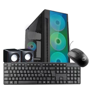 PC GAMER INTEL I5 3° GERAÇÃO 16GB RX 550 4GB SSD 480GB KIT TECLADO/MOUSE E CX DE SOM