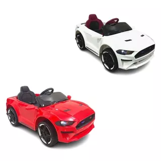 Mini Carro Elétrico Infantil 6V Tipo Mustang Luz e Som Até 25kg Com Controle