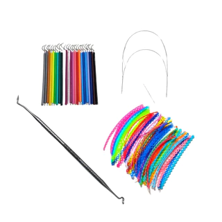 500 Borrachinhas Aparelho +10 Trançada + Aplicador+2 Fios em Oferta na Shopee