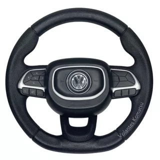 VOLANTE VW T-CROSS MULTIFUNCIONAL COM LEDS NOS BOTÕES GOL PARATI SAVEIRO POLO VOYAGE FUSCA BRASILIA VARIANT TROLLER