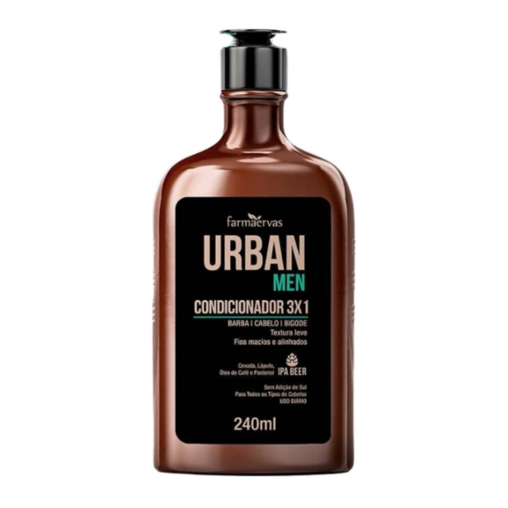 Condicionador 3X1 Urban Men 240 Ml