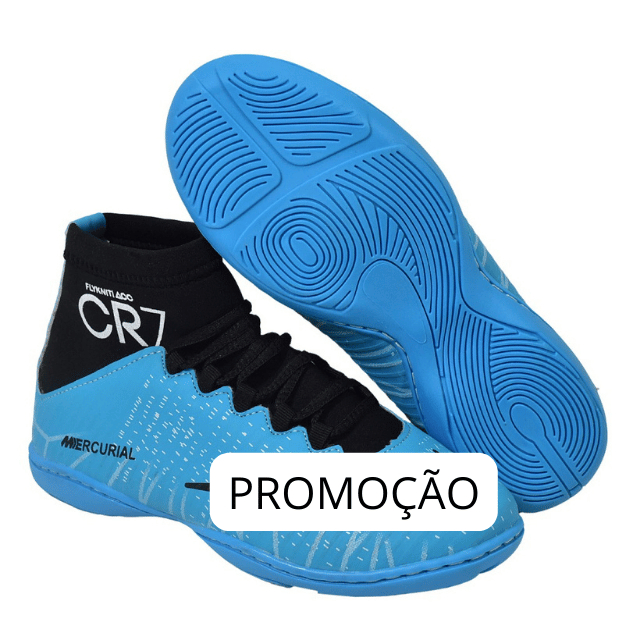 Chuteira futsal botinha fashion