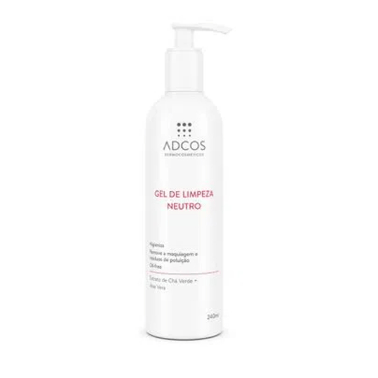 Gel De Limpeza Neutro Demaquilante Adcos 240ml