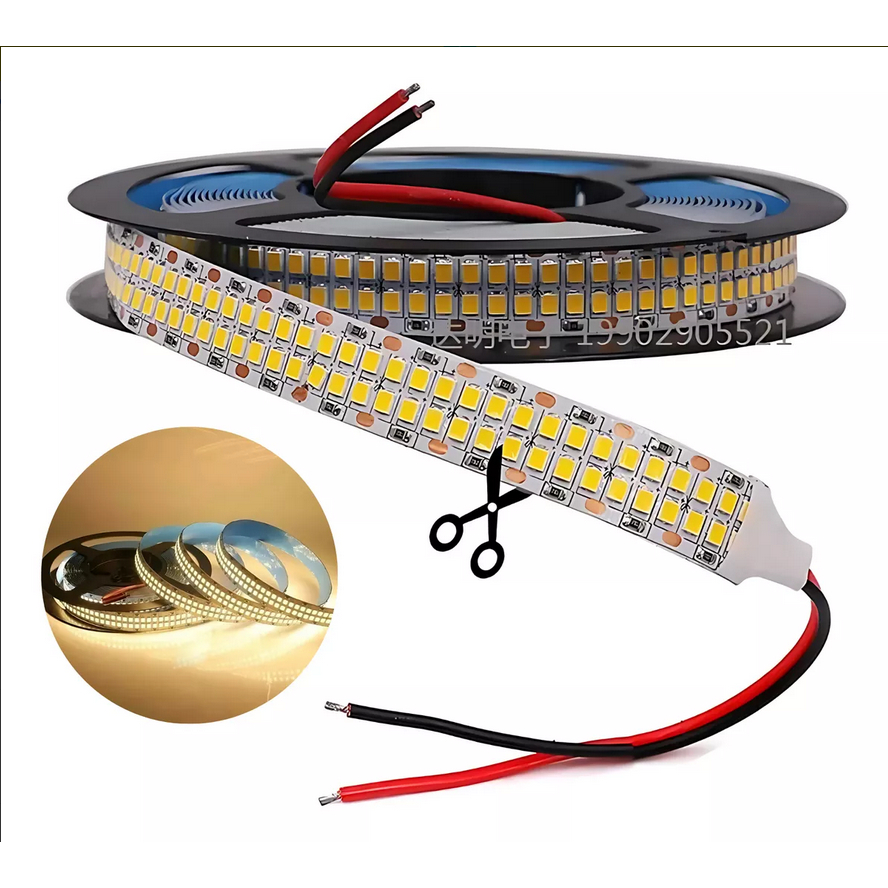 10m Fita Led 240led/m 127v Direta Energia Sem Fonte 3000k