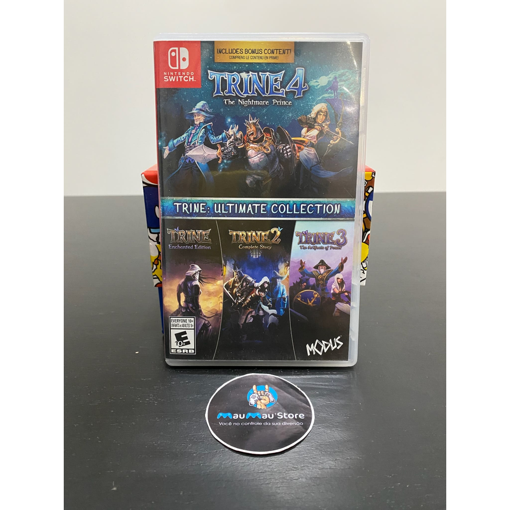 Trine Ultimate Collection Nintendo Switch - Original Usado Jogos