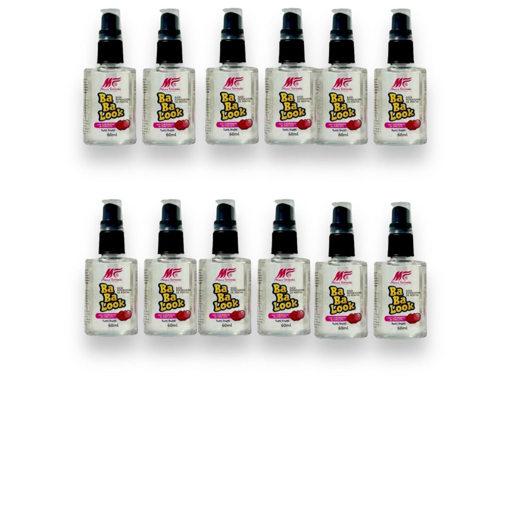 12 Und Reparador de Pontas Minas Formula Babalook 60ml | Shopee Brasil