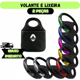 Capa de Volante Colorida Proteção + Lixeira Personalizada Carro Organizado em Oferta na Shopee