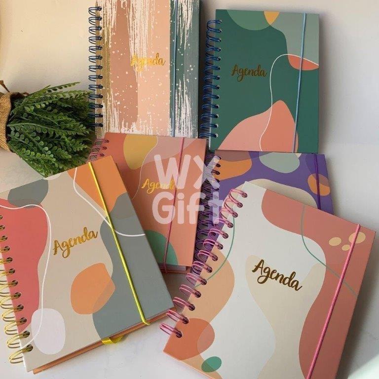 Agendas Pernamente Estampadas - Interponte / WX Gift