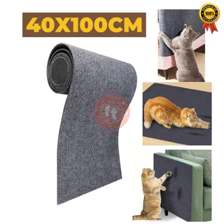 Tapete Arranhador para gatos Auto-Adesivo Carpete Protetor de Sofá Almofada de Arranhão 40x100cm
