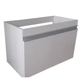 Gabinete Banheiro Personalizado 57x45x40 Cm Com Puxadores em Alumínio 100%Mdf