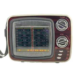 Rádio Am Fm Bluetooth Retro Vintage Formato TV - AD-078