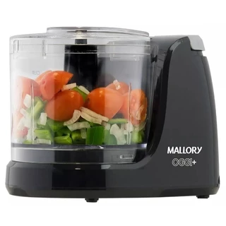Processador Triturador De Alimentos Mallory New Oggi Triturador de Alho Preto