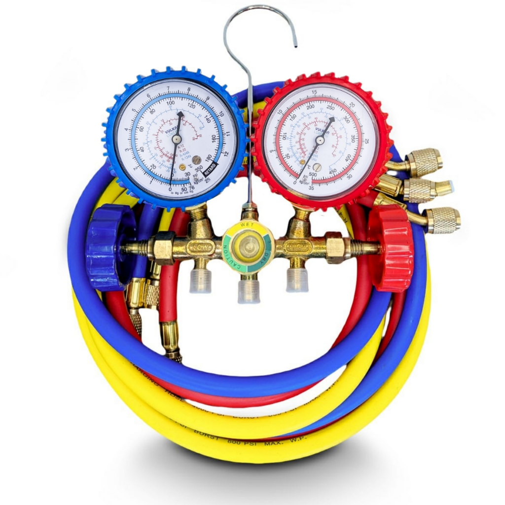 Conjunto Analisador Manifold Gases R12 R22 R404a R134a VLCT-636V com ...