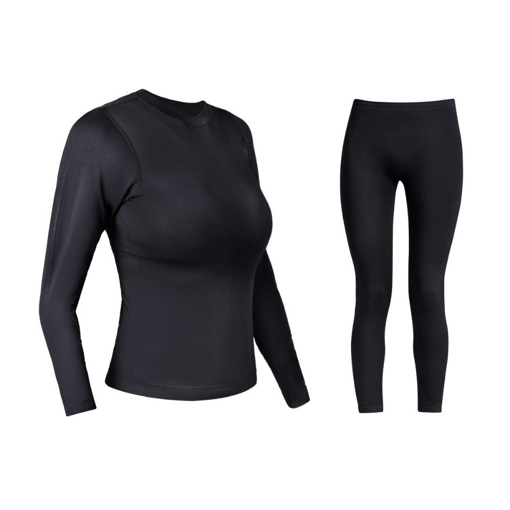 Conjunto Feminino Segunda Pele Térmico Roupa De Frio P/ Neve | Shopee ...