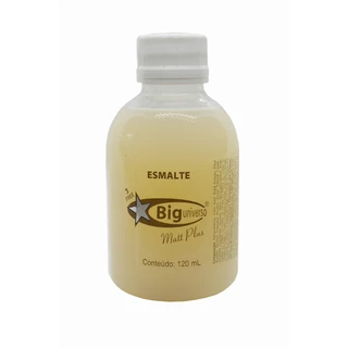 Base Tratamento de Unha BIG Esmalte Cobertura Top Coat Matt Plus 120ml Leia a descrição - Queimão